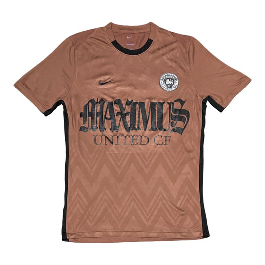 Travis Scott x Nike Maximus United C.F. Jersey - Brown
