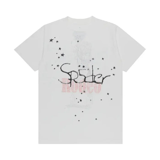 Travis Scott x Sp5der Days Before Rodeo II Tee - White