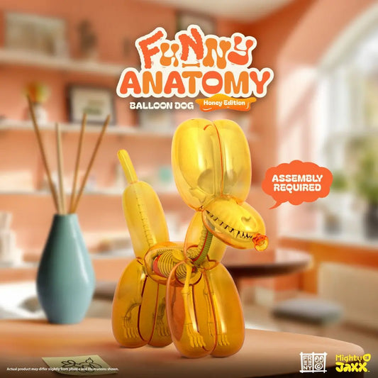 Funny Anatomy Balloon Dog "Honey" Edition