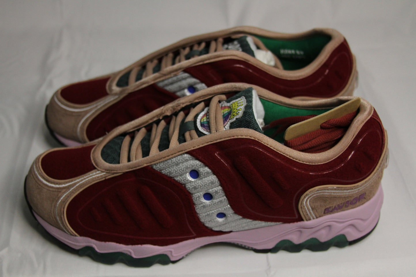 Jae Tips x Saucony Matrix “Cranberry”