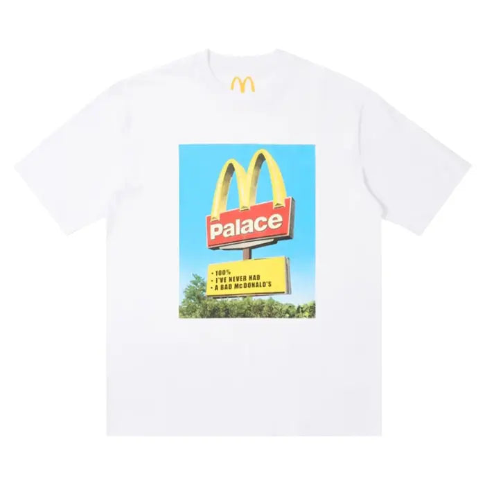 Palace x McDonald’s Sign Tee - White