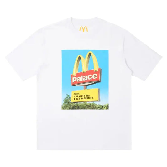 Palace x McDonald’s Sign Tee - White