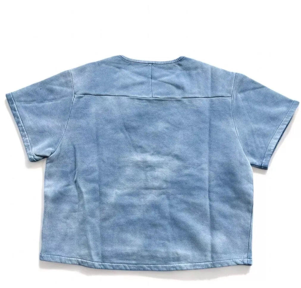Yeezy x Gap Engineered by Balenciaga "Yoke" Tee - Blue